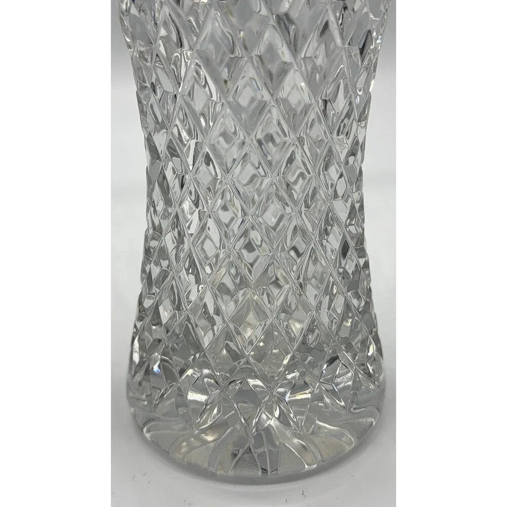 WORLD'S FINERY IMPERLUX HANDCUT LEAD CRYSTAL 24% РЬС VASE